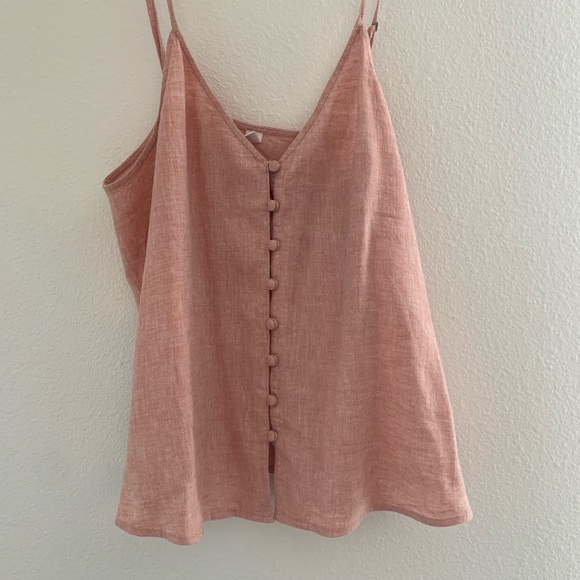 bp Tops - BP Linen Blend Camisole Top.